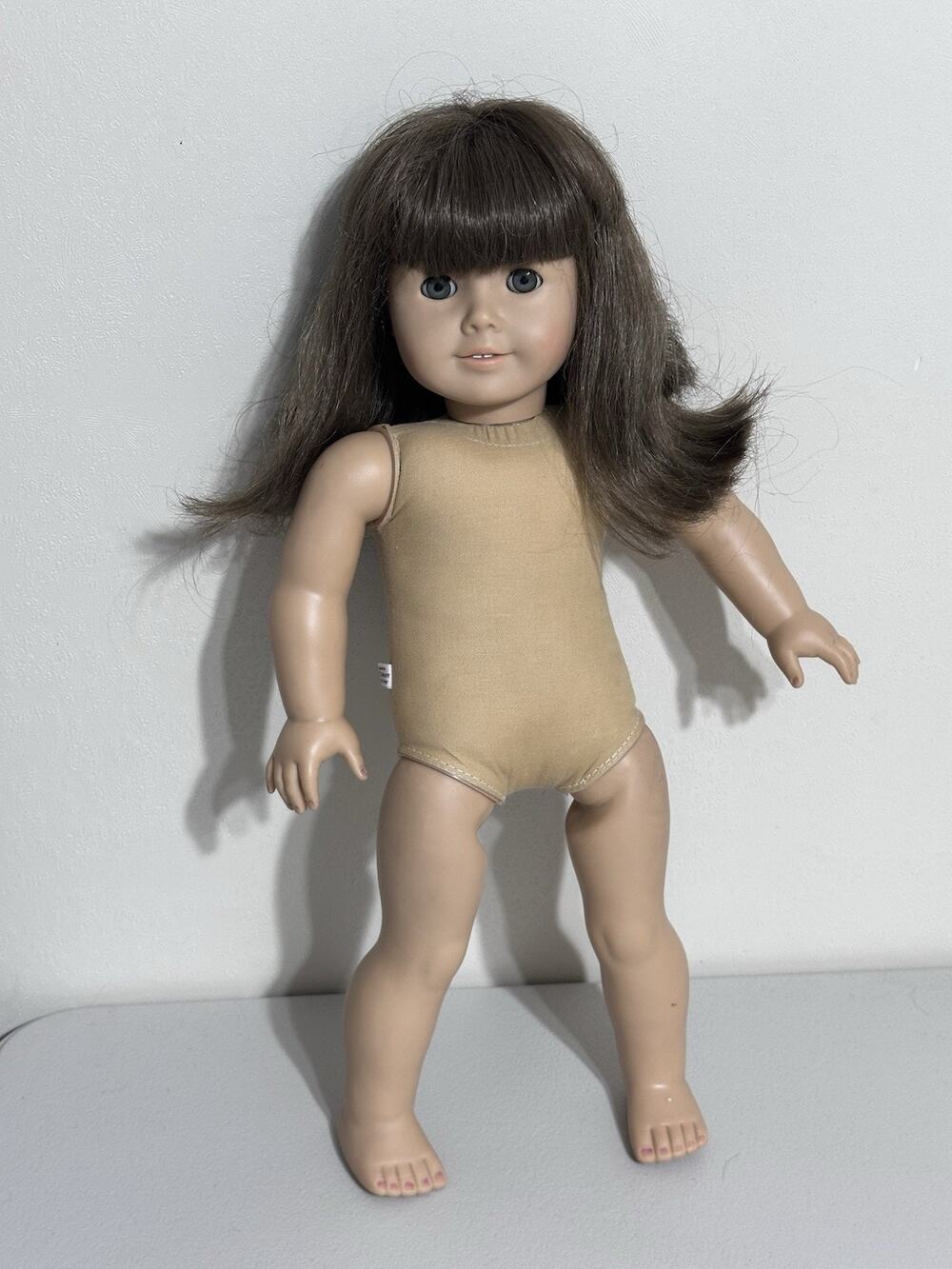 Vintage Pleasant Co. American Girl Samantha Nude Doll Brown Hair Brown Eyes
